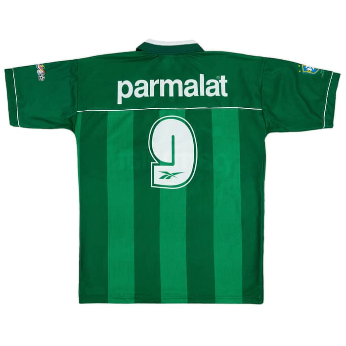 1998 Palmeiras Home Shirt #9 - 9/10 - (XL)