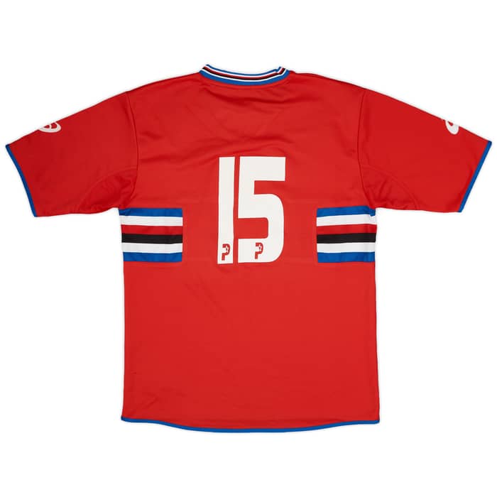 2003-04 Sampdoria Asics Training Shirt #15 - 7/10 - (L)