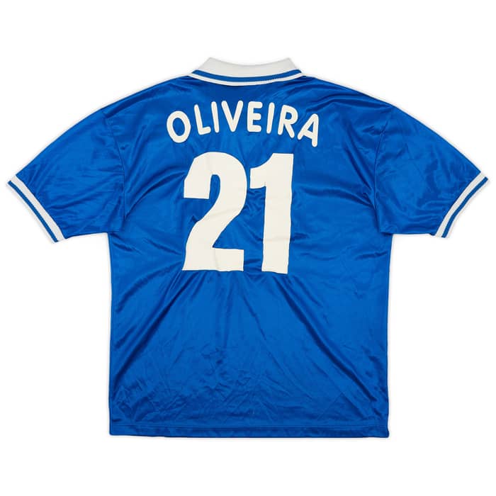 2000-01 Como Home Shirt Oliveira #21 - 5/10 - (L)