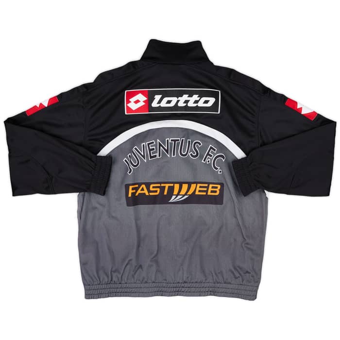 2001-02 Juventus Lotto Track Jacket - 8/10 - (L)