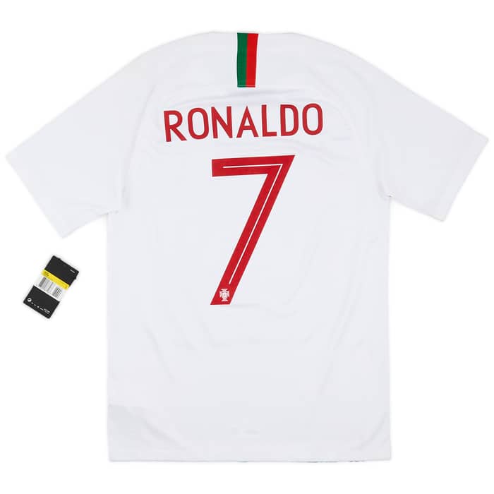 2018-19 Portugal Away Shirt Ronaldo #7 (S)