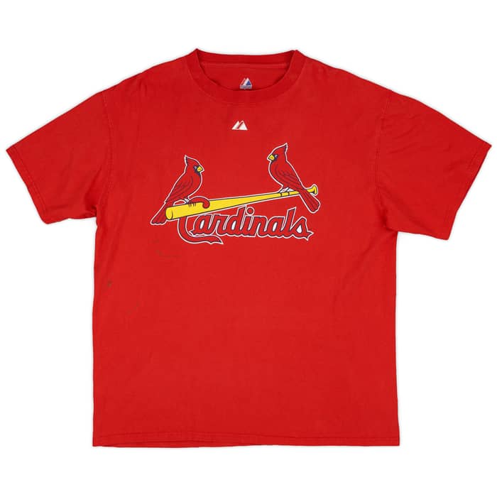 2007 St Louis Cardinals Ankiel #24 Majestic Tee - 4/10 - (L)