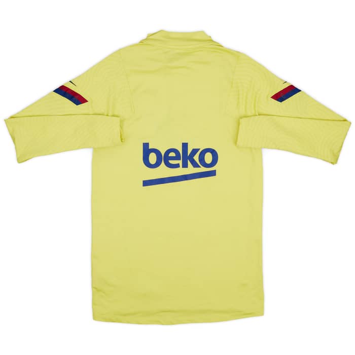 2020-21 Barcelona Nike 1/4 Zip Training Top - 6/10 - (S)