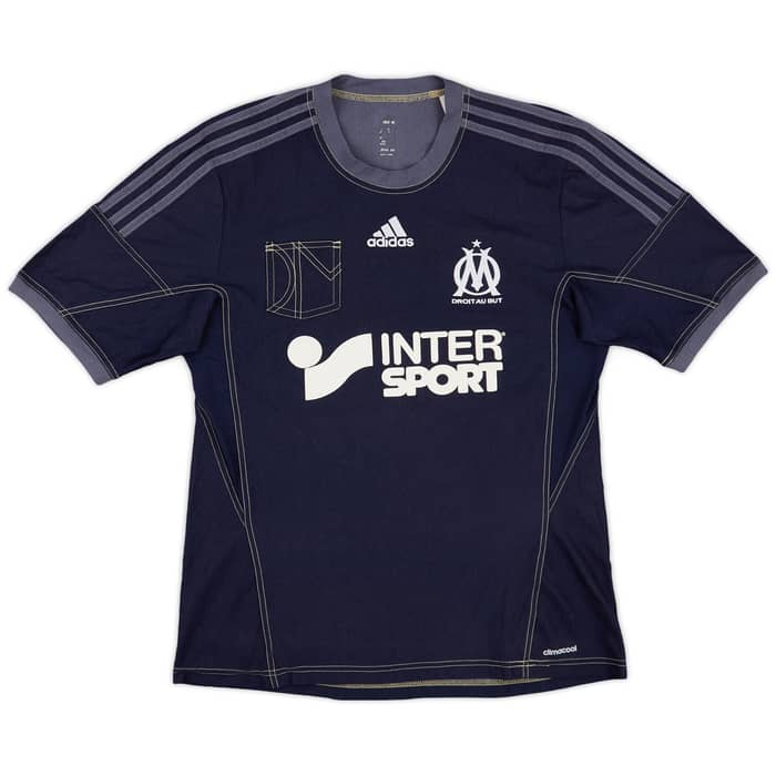 2013-14 Olympique Marseille Away Shirt A.Ayew #10 - 7/10 - (M)
