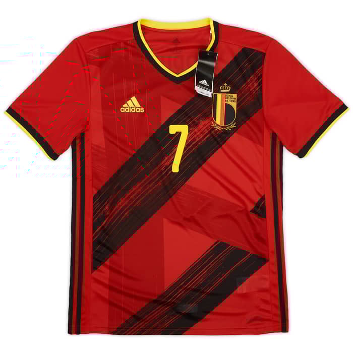 2020-21 Belgium Home Shirt De Bruyne #7 (S)