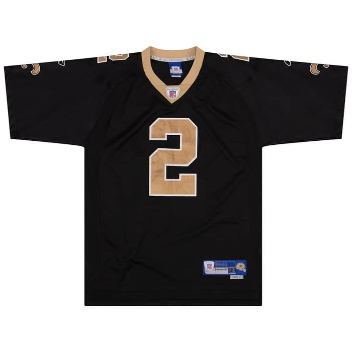 2005 New Orleans Saints Brooks #2 Reebok Premier Jersey (Home) M