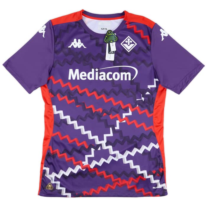2024-25 Fiorentina Kappa Pre-Match Shirt (M)