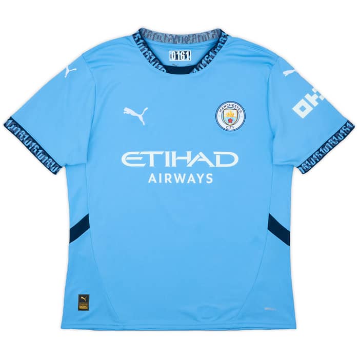 2024-25 Manchester City Home Shirt Haaland #9 - 10/10 - (L)