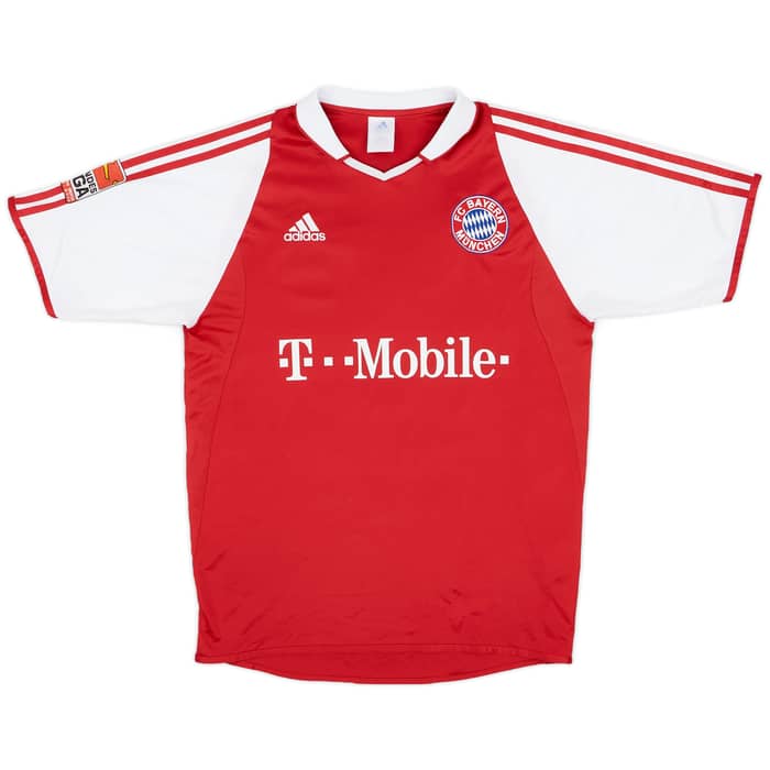 2003-04 Bayern Munich Home Shirt Makaay #10 - 4/10 - (S)
