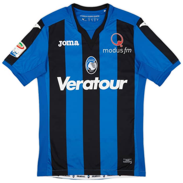 2017-18 Atalanta Home Shirt Petagna #29 - 6/10 - (S)