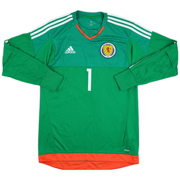 2016-17 Scotland GK Shirt #1 - 9/10 - (M)