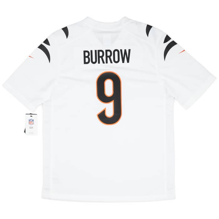 2021-23 Cincinnati Bengals Burrow #9 Nike Game Away Jersey (XL)