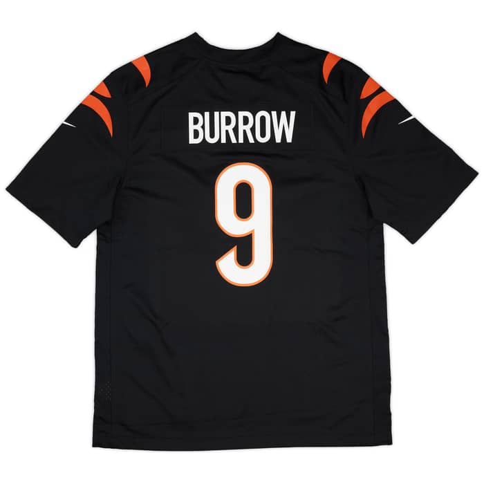 2021-23 Cincinnati Bengals Burrow #9 Nike Game Home Jersey (XXL)