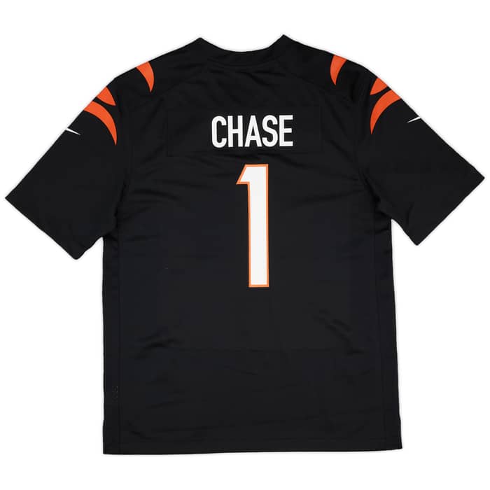 2021-23 Cincinnati Bengals Chase #1 Nike Game Home Jersey (L)