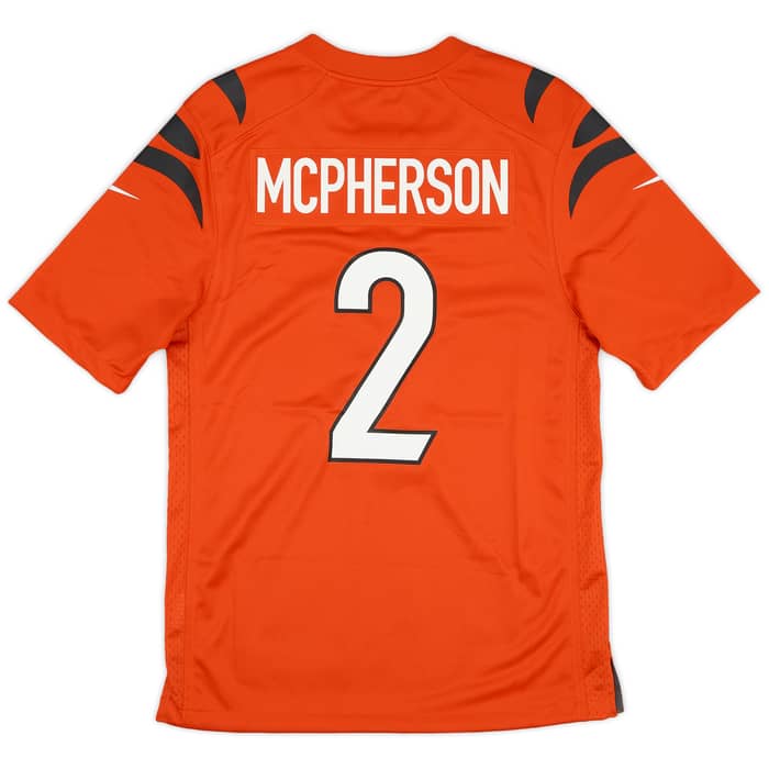 2021-23 Cincinnati Bengals McPherson #2 Nike Game Alternate Jersey (S)