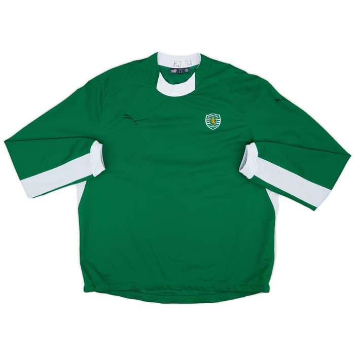 2008-09 Sporting Lisbon Puma Sweat Top - 5/10 - (XL)