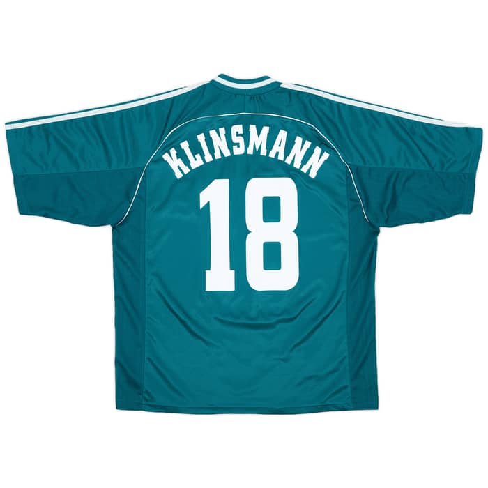 1998-00 Germany Away Shirt Klinsmann #18 - 9/10 - (XL)