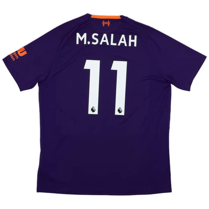 2018-19 Liverpool Away Shirt Salah #11 - 6/10 - (L)