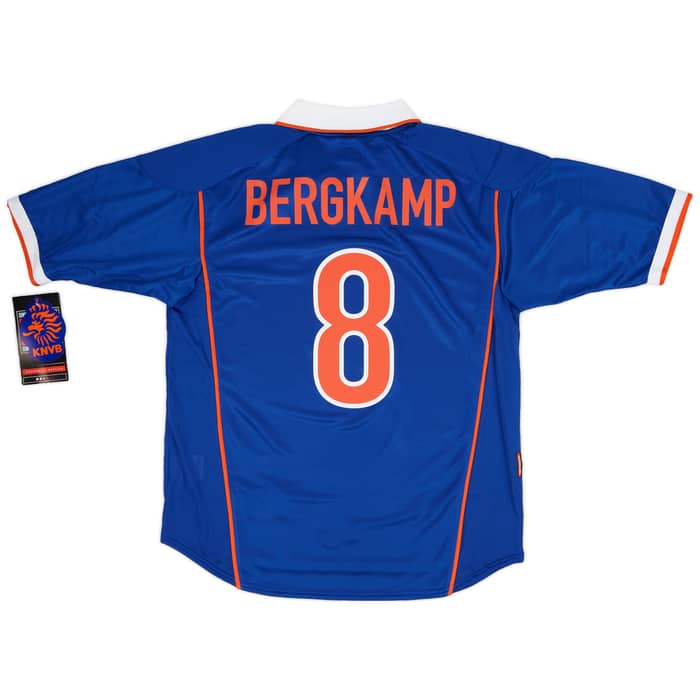 1998-00 Netherlands Away Shirt Bergkamp #8 (L)