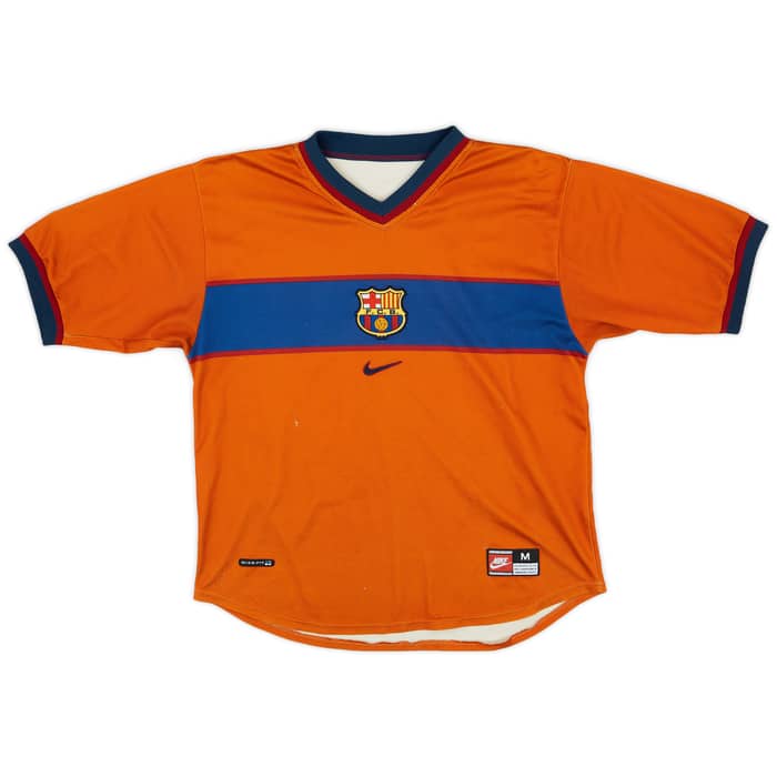 1998-00 Barcelona Third Shirt Rivaldo #11 - 5/10 - (M)