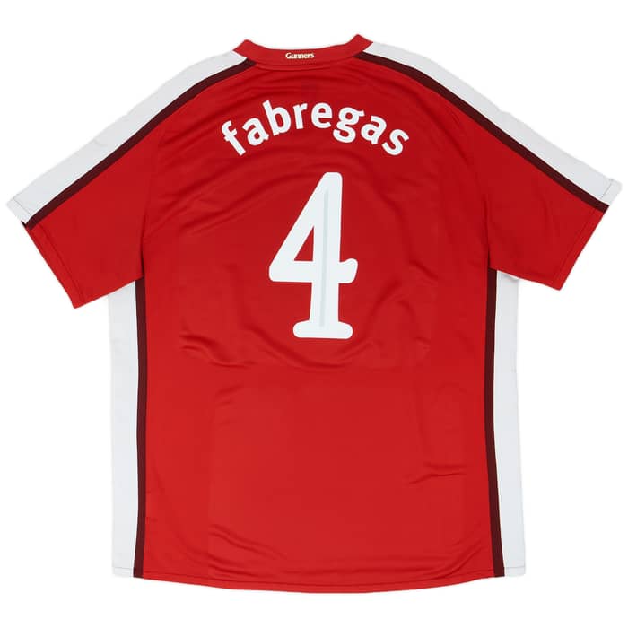 2008-10 Arsenal Home Shirt Fabregas #4 - 6/10 - (XXL)