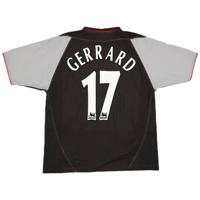 2002-04 Liverpool Away Shirt Gerrard #17 - 5/10 - (L)