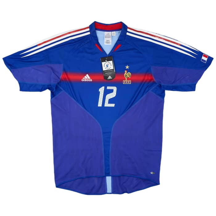 2004-06 France Home Shirt Henry #12 (L)