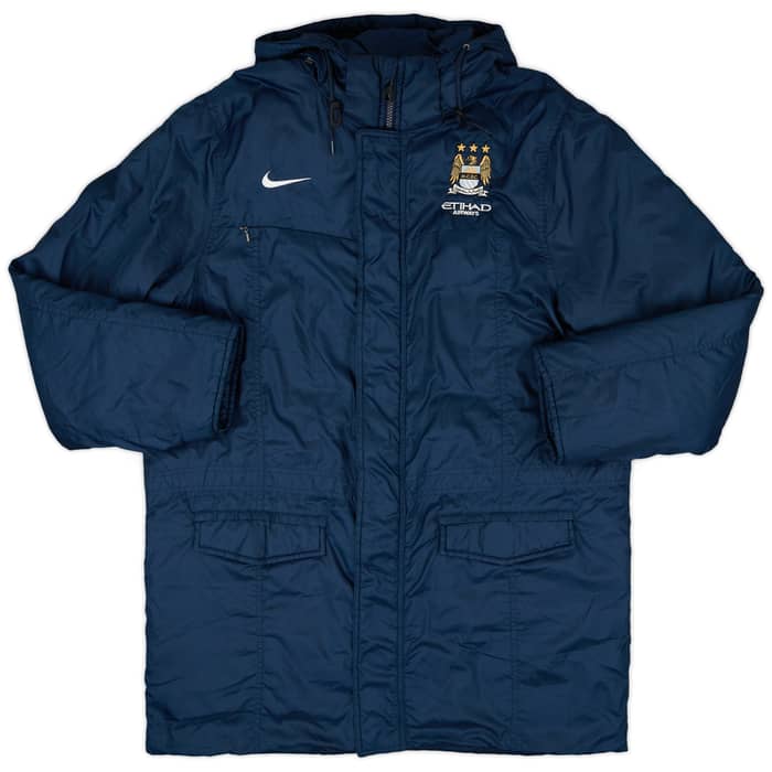2013-14 Manchester City Nike Padded Bench Coat - 8/10 - (L)