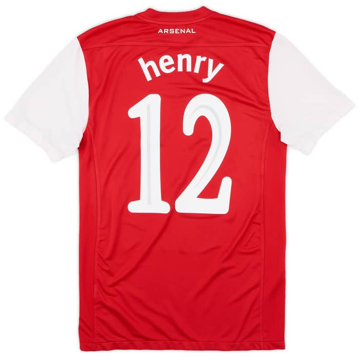 2011-12 Arsenal Home Shirt Henry #12 - 8/10 - (S)