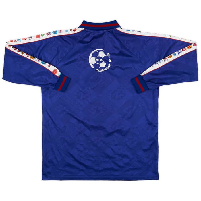 1998-99 LNF Championnat D1-D2 National Football League L/S Shirt - 8/10 - (XL)