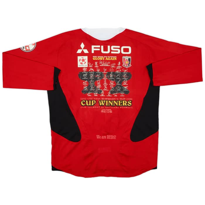 2006 Urawa Red Diamonds Signed Home L/S Shirt - 5/10 - (M)