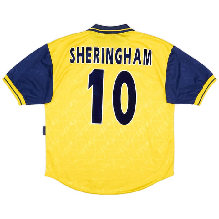 1995-97 Tottenham Third Shirt Sheringham #10 - 9/10 - (XL)