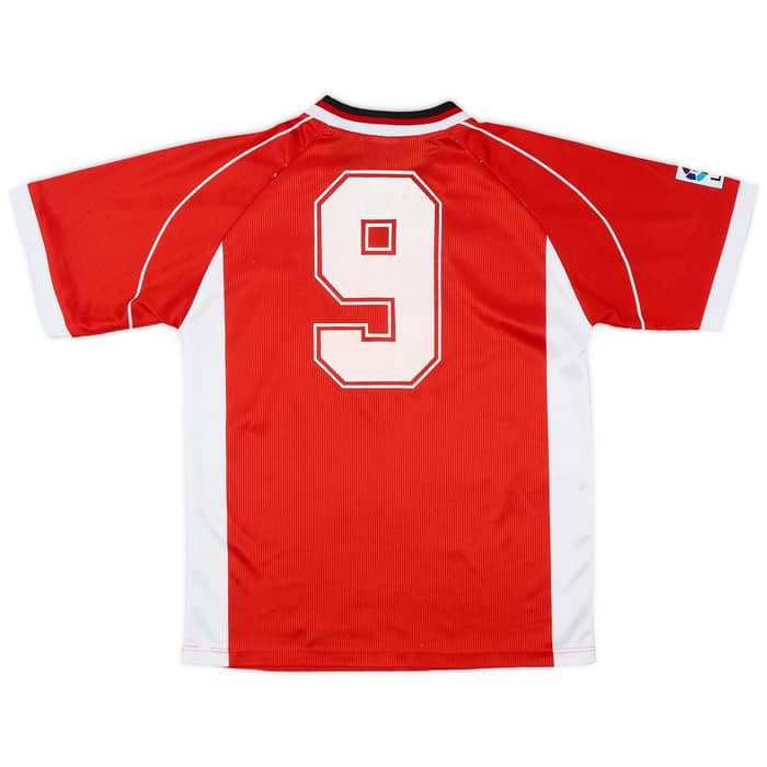 1999-01 Real Murcia Home Shirt #9 - 7/10 - (XL.Boys)