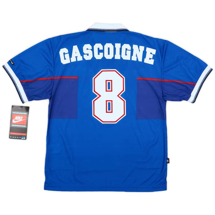 1997-99 Rangers Home Shirt Gascoigne #8 (M)