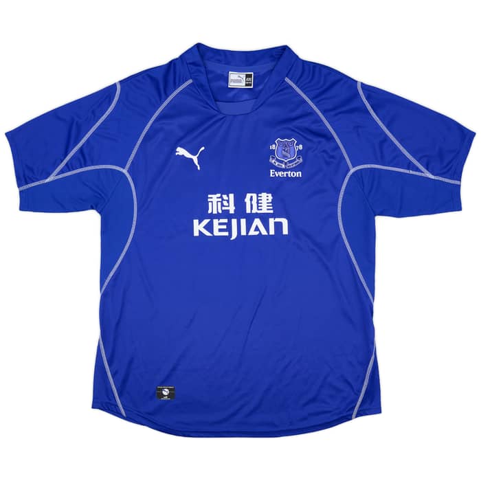 2002-03 Everton Home Shirt Rooney #18 - 9/10 - (XXL)