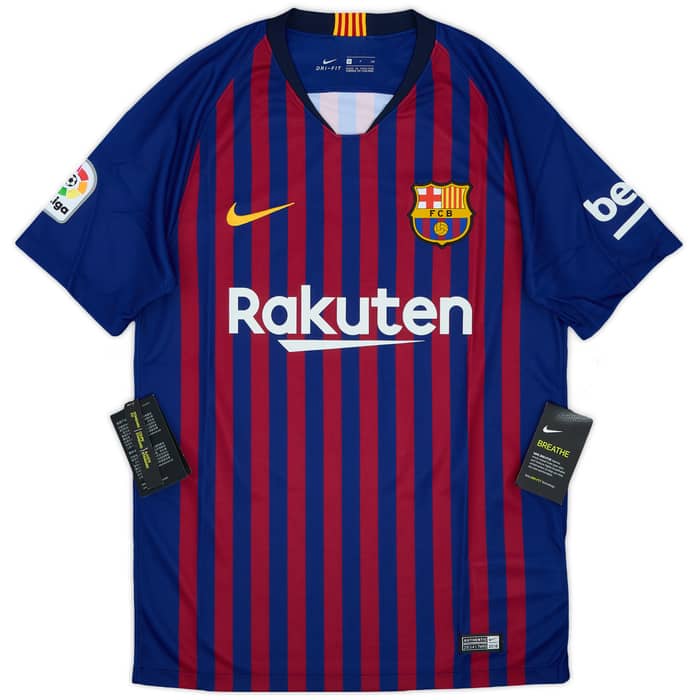 2018-19 Barcelona Home Shirt Messi #10 (S)