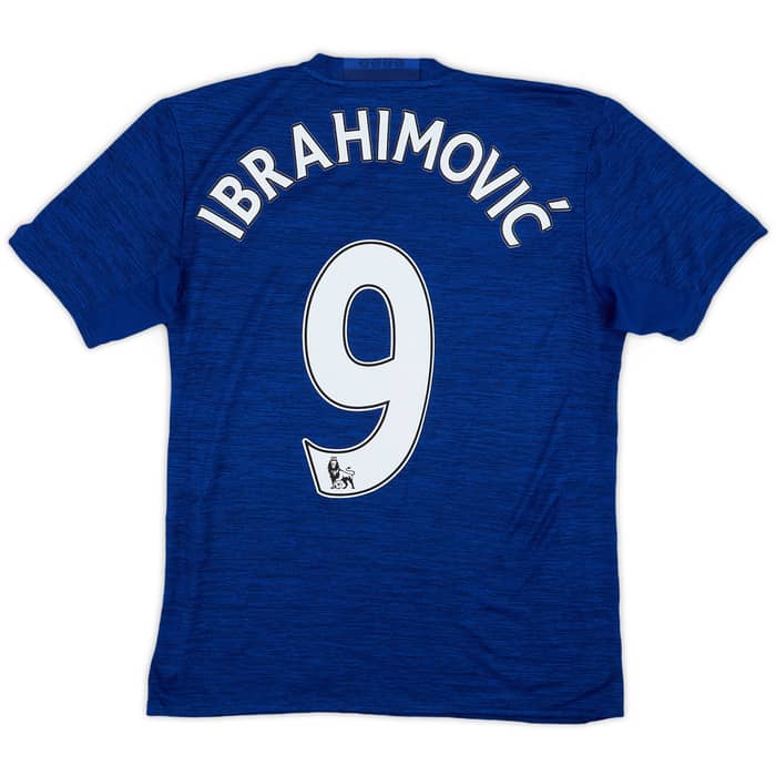 2016-17 Manchester United Away Shirt Ibrahimovic #9 - 9/10 - (S)