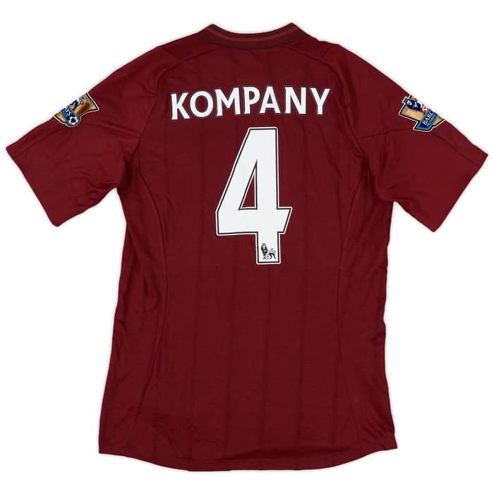 2012-13 Manchester City Away Shirt Kompany #4 (M)
