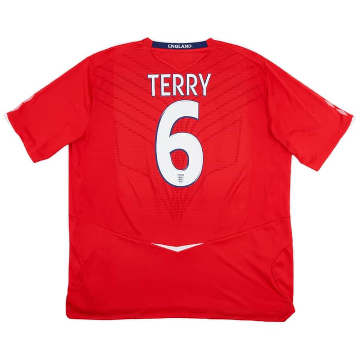 2008-10 England Away Shirt Terry #6 - 9/10 - (3XL)