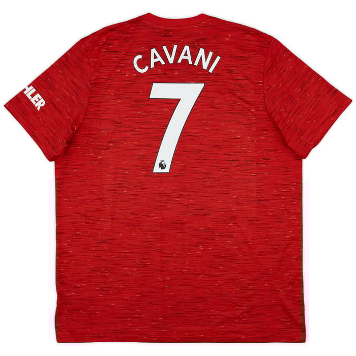 2020-21 Manchester United Home Shirt Cavani #7 - 10/10 - (XXL)