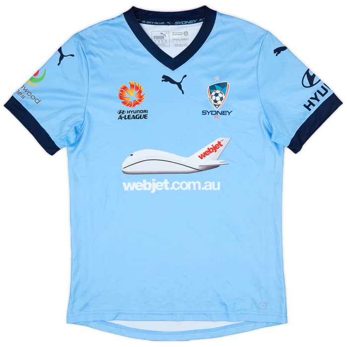 2016-17 Sydney FC Home Shirt - 8/10 - (M)