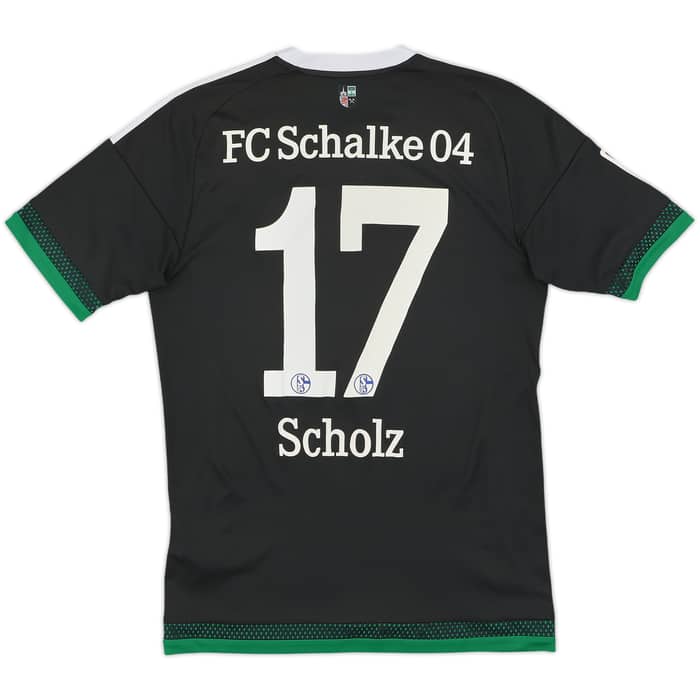2015-17 Schalke Third Shirt Scholz #17 - 6/10 - (S)