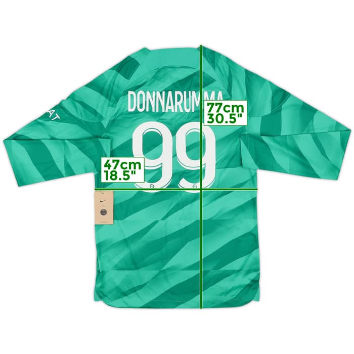 2023-24 Paris Saint-Germain GK Shirt Donnarumma #99 (S)