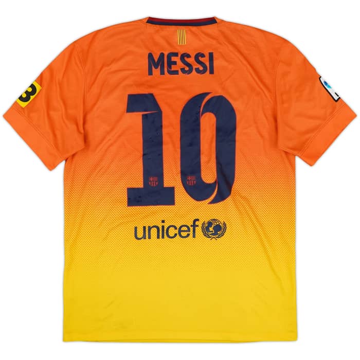 2012-13 Barcelona Away Shirt Messi #10 - 9/10 - (M)