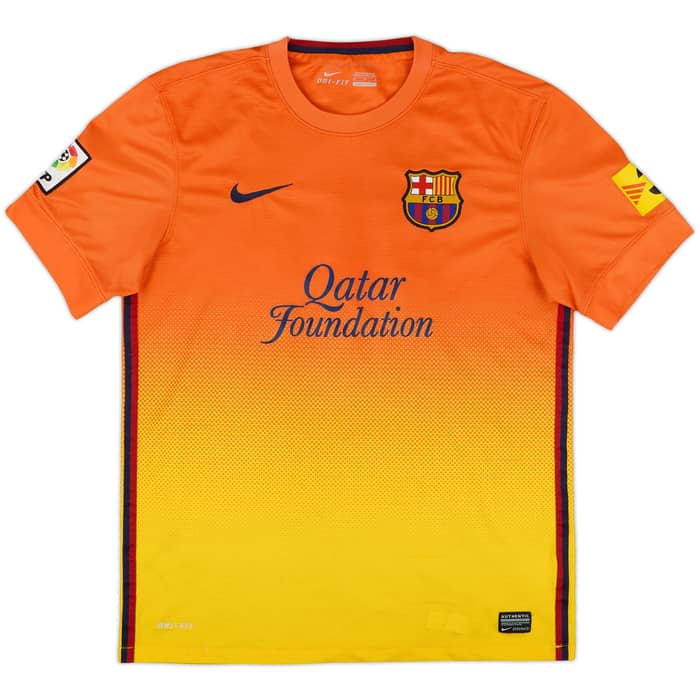 2012-13 Barcelona Away Shirt Messi #10 - 9/10 - (M)