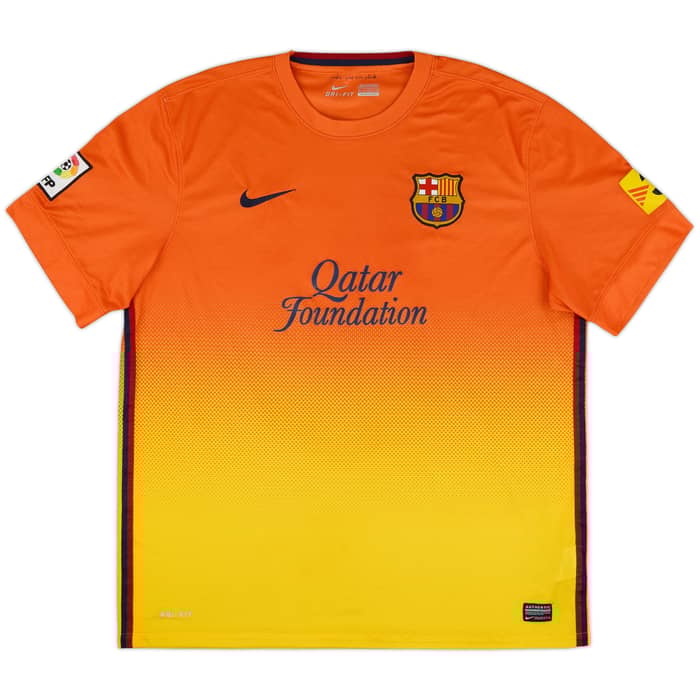 2012-13 Barcelona Away Shirt Messi #10 - 9/10 - (XL)
