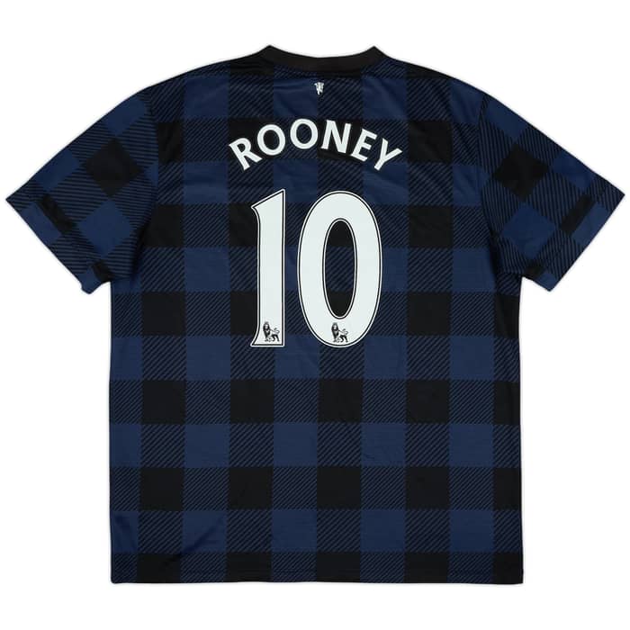 2013-14 Manchester United Away Shirt Rooney #10 - 6/10 - (XL)