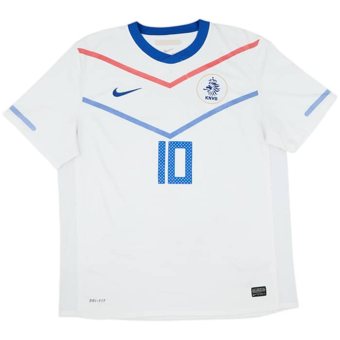 2010-11 Netherlands Away Shirt Sneijder #10 - 6/10 - (XL)