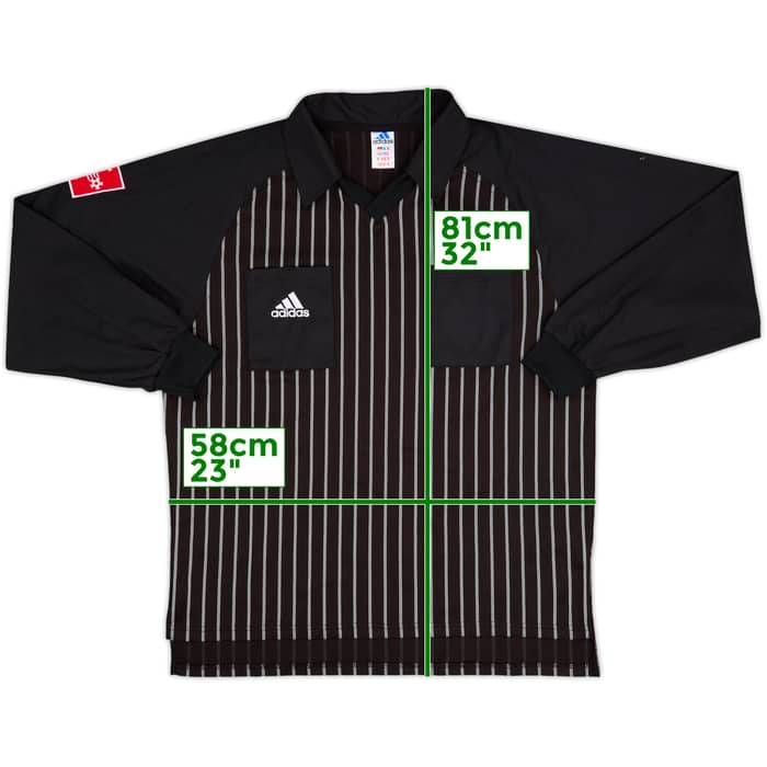 1999-00 Swiss FA adidas Referee L/S Shirt - 8/10 - (L)