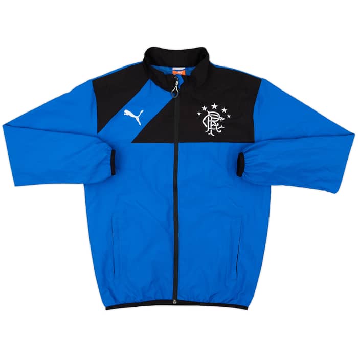 2015-16 Rangers Puma Track Jacket - 8/10 - (S)